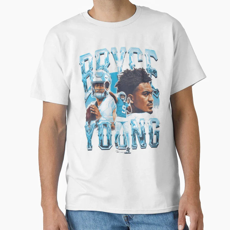 Bryce Young Carolina T-Shirt - Unique Graphic Men Women