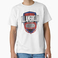 All American Football T-Shirt - Graphic Print Unisex