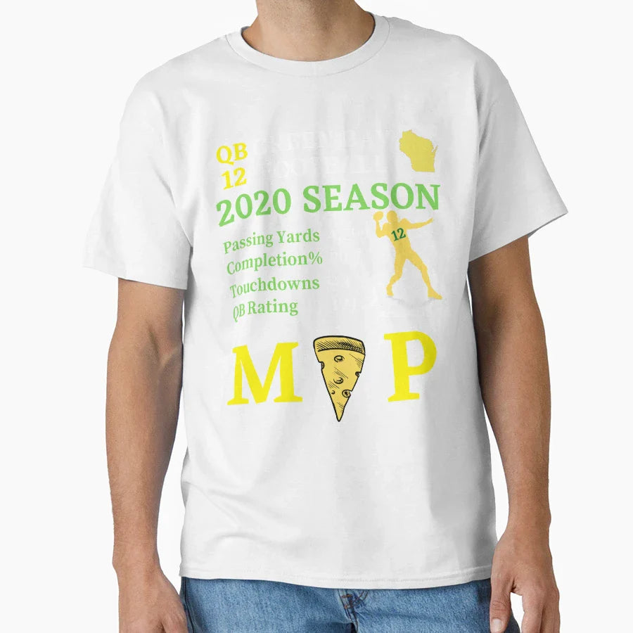 Qb Green Bay Football T-Shirt - Graphic Print for Adults