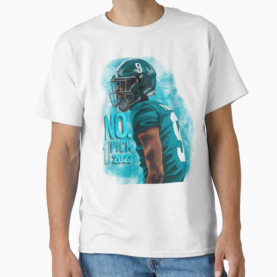 Bryce Young Draft Pick T-Shirt - Minimalist Print Men Women