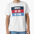 Sundays Are Titans Tennessee Football Fans T-Shirt - Novelty Apparel Unisex