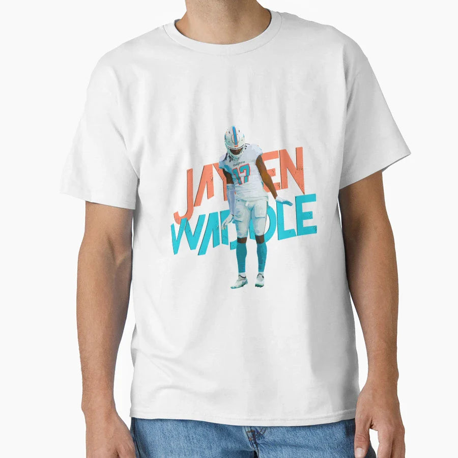 Jaylen Waddle Gift T-Shirt - Novelty Apparel Unisex