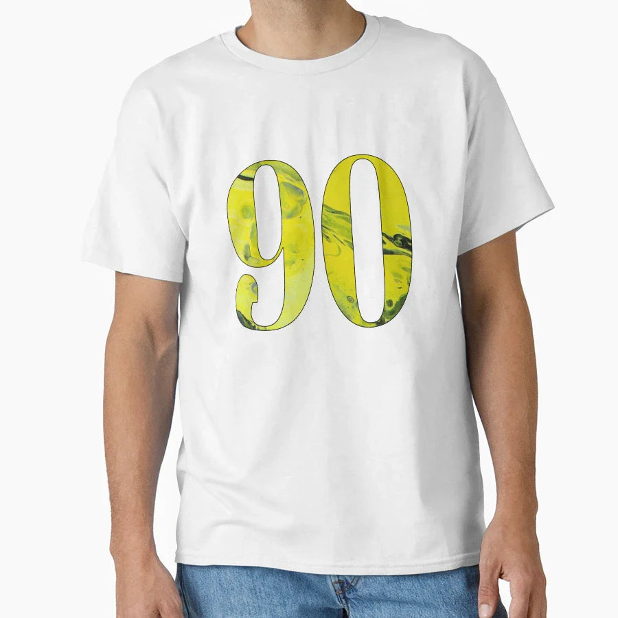 Black Yellow 90 Jdp 02 29 0090 T-Shirt - Aesthetic Graphic Men Women