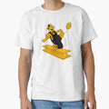 Old School Steeler T-Shirt - Graphic Print for Adults