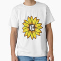 Kc Sunflower T-Shirt - Custom Art Print for Adults