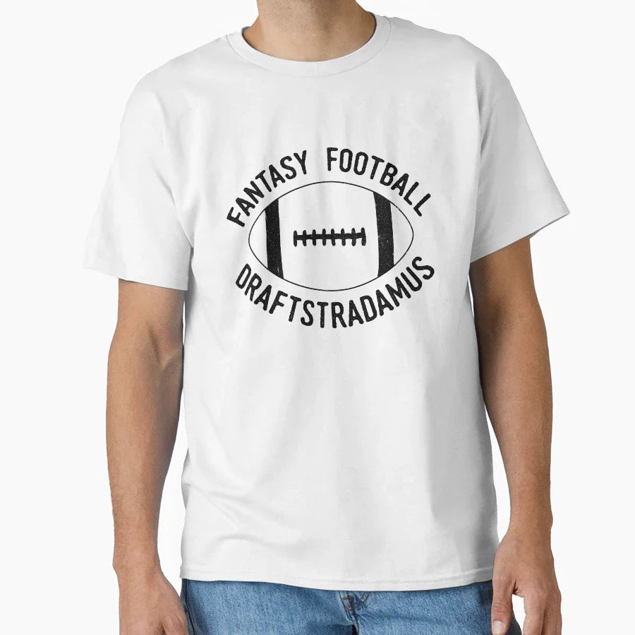 Draftstradamus Fantasy Football Funny T-Shirt - Streetwear Style for Adults