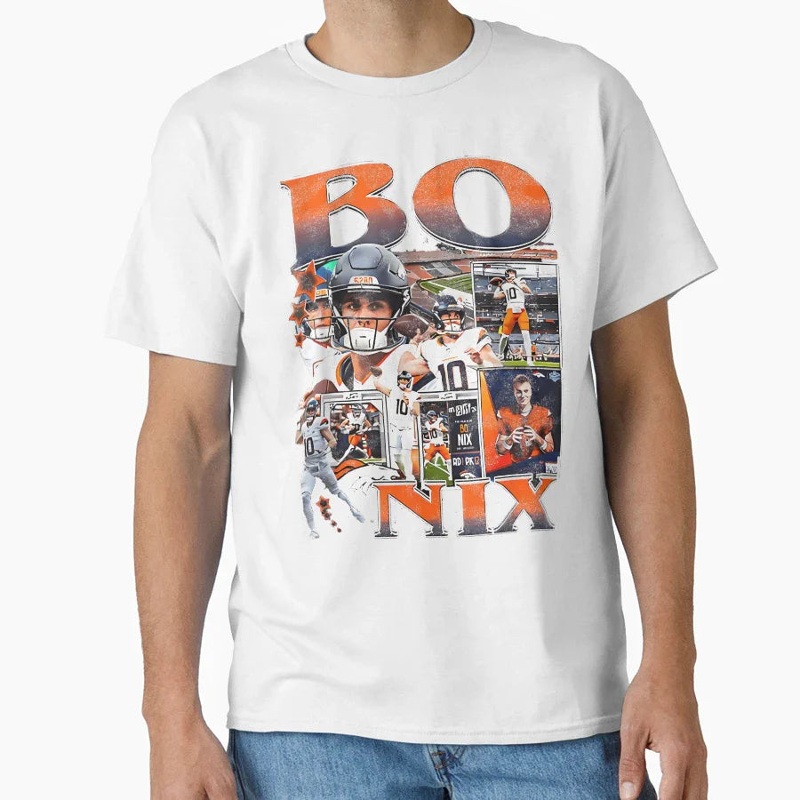 Bo Custom Nix Denver T-Shirt - Unique Graphic for Adults