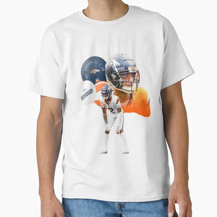 Pat Surtain Ii T-Shirt - Trendy Graphic for Adults