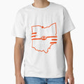 Cleveland Football Fan Sunday Fun Day T-Shirt - Minimalist Print Men Women