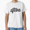 Dftba Textured T-Shirt - Trendy Graphic for Adults