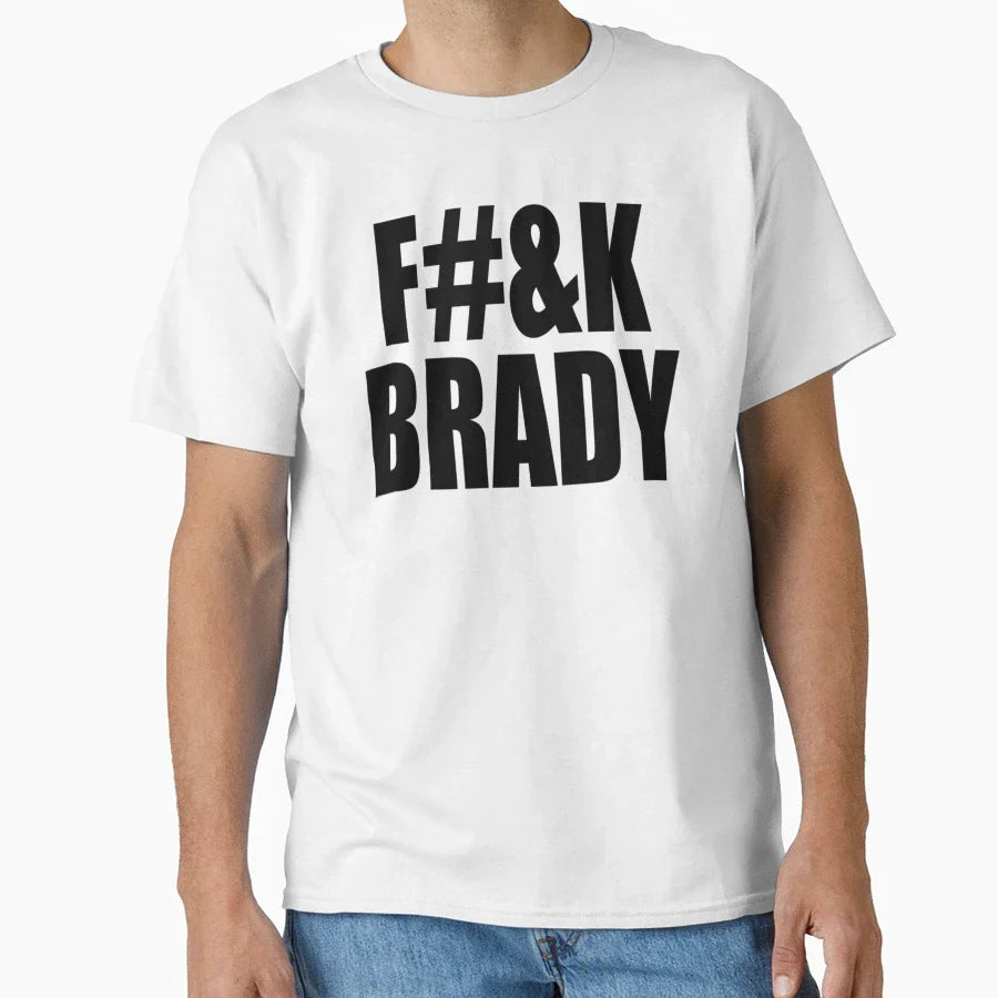 F K Brady Censored T-Shirt - Aesthetic Graphic Men Women