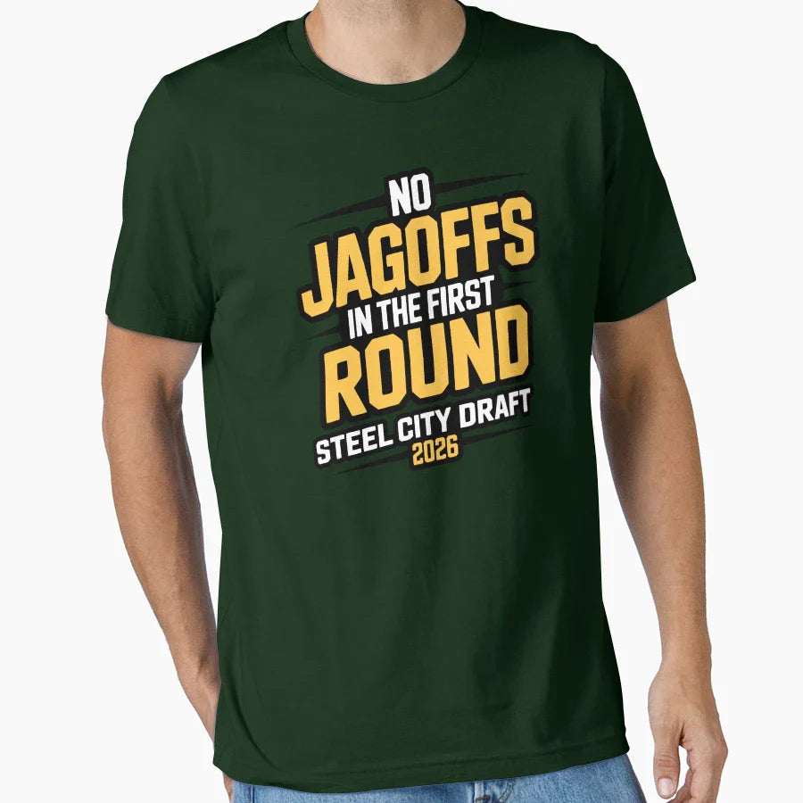 No Jagoffs First Round Football Draft T-Shirt - Custom Art Print Unisex