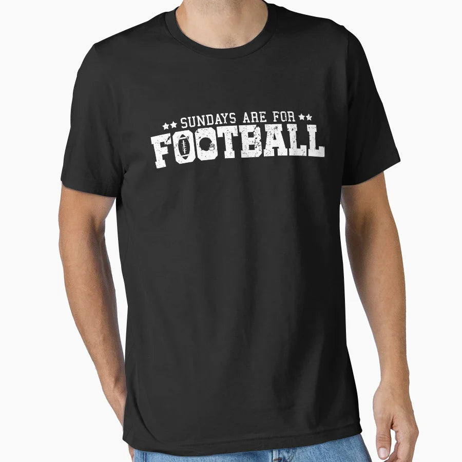 Funny Sunday Football T-Shirt - Fun Novelty Design Men Women