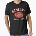 Sunday Funday Football T-Shirt - Trendy Graphic Unisex