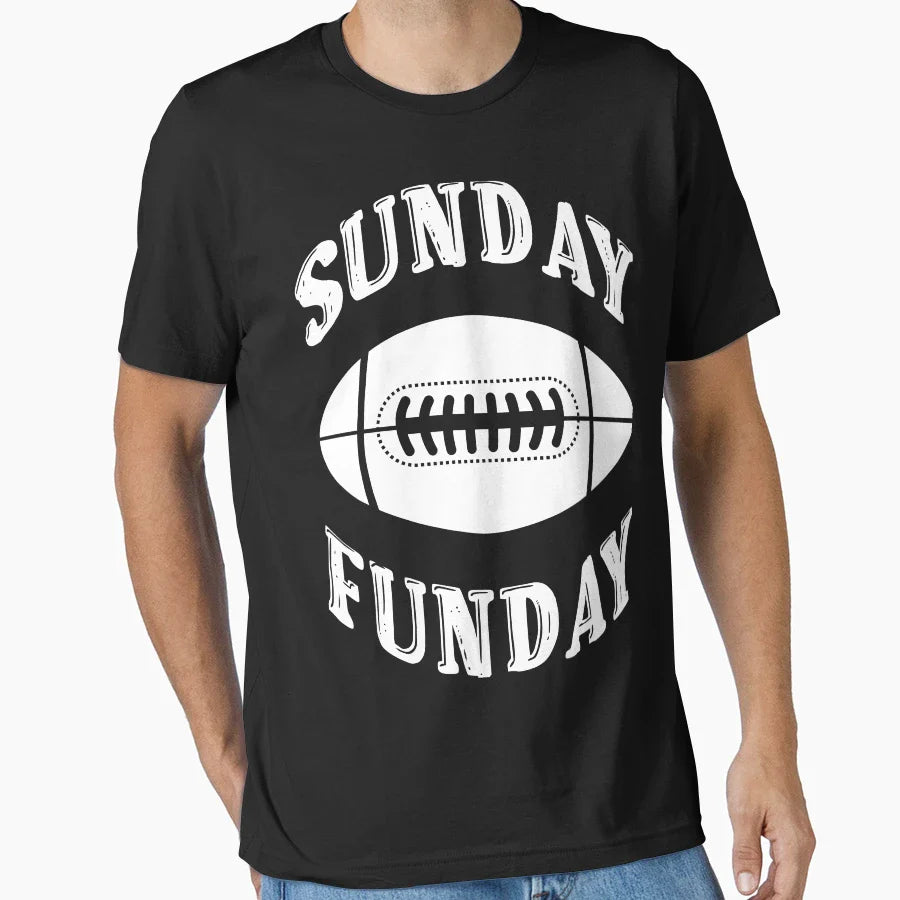 Sunday Funday T-Shirt - Fun Novelty Design for Adults