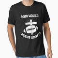 Who Would Jesus Draft T-Shirt - Graphic Print Unisex