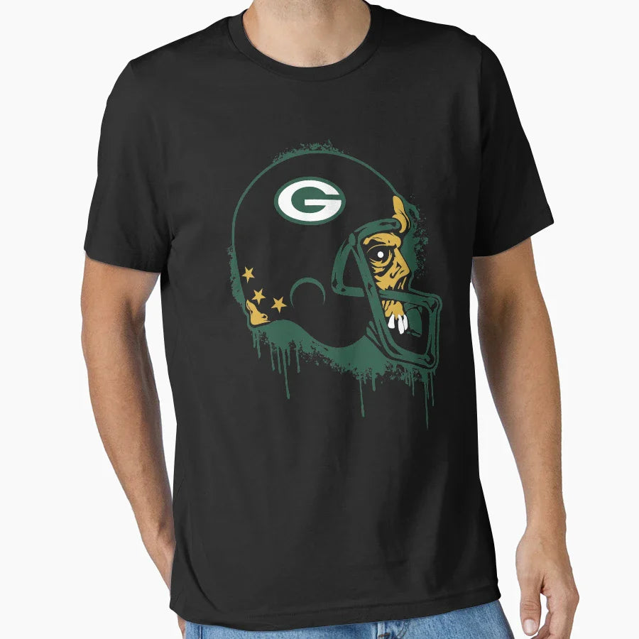 Green Bay P Ck Rs 5 T-Shirt - Custom Art Print Men Women
