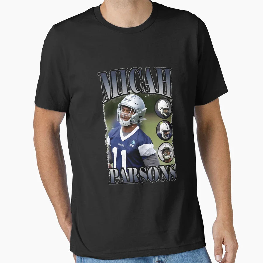 American Football Player 11 T-Shirt - Unique Graphic for Adults