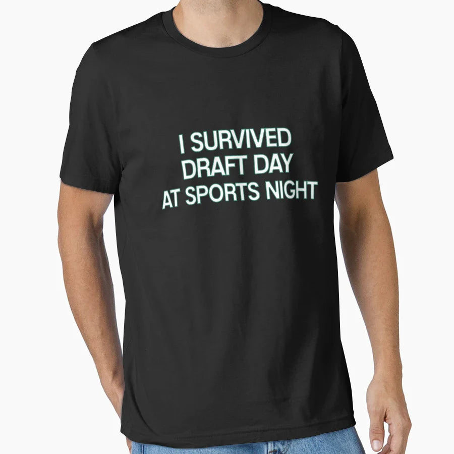 Sports Night I Survived T-Shirt - Streetwear Style Men Women