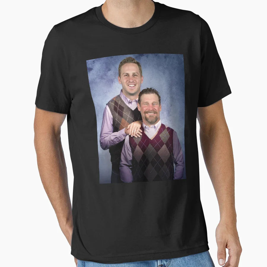 Dan Campbell And Jared T-Shirt - Graphic Print for Adults