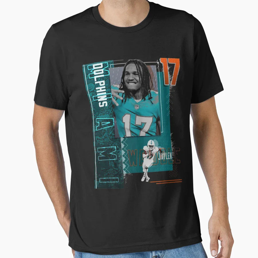 Jaylen Sport Waddle Football Paper T-Shirt - Novelty Apparel for Adults