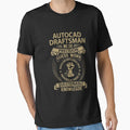 Autocad Draftsman We Do Precision Job T-Shirt - Trendy Graphic for Adults