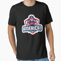 American Football T-Shirt - Aesthetic Graphic for Adults