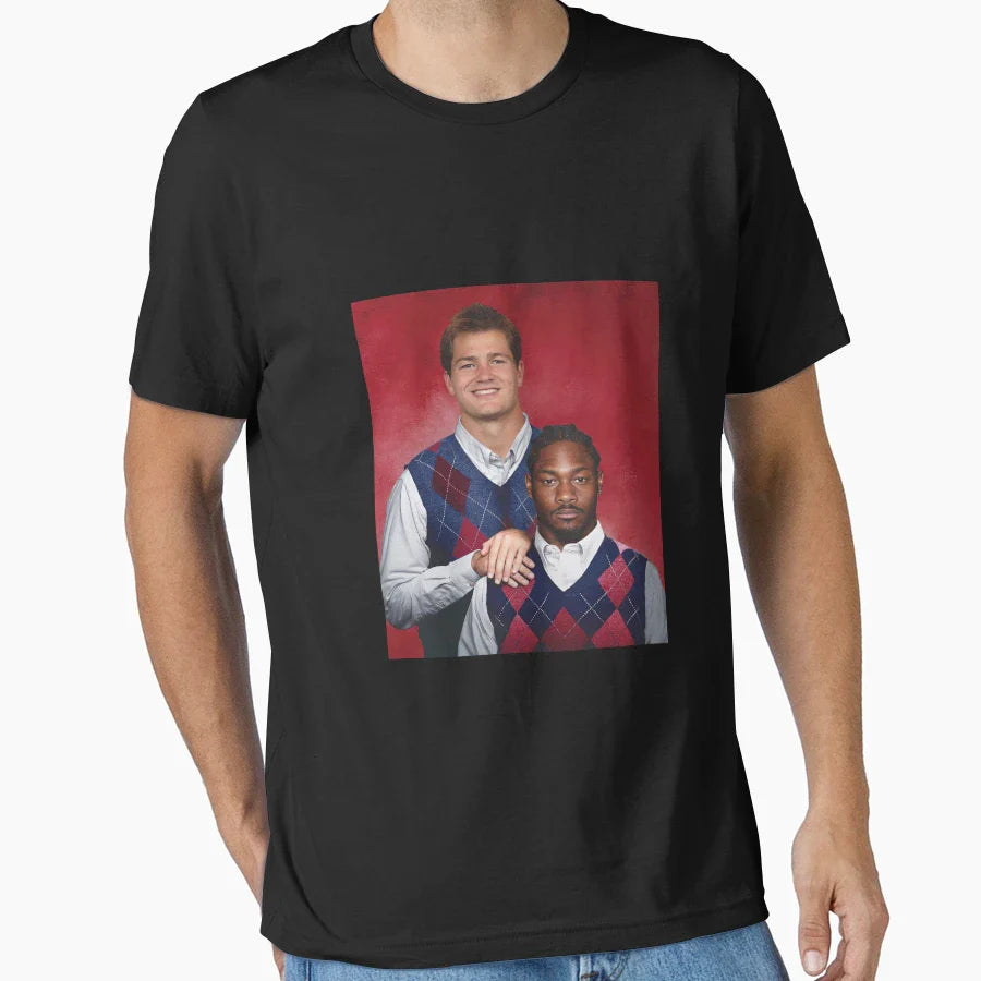 New England Football Drake Maye SD T-Shirt - Fun Novelty Design for Adults