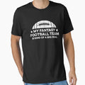 My Fantasy Football Team Is Kind T-Shirt - Fun Novelty Design for Adults