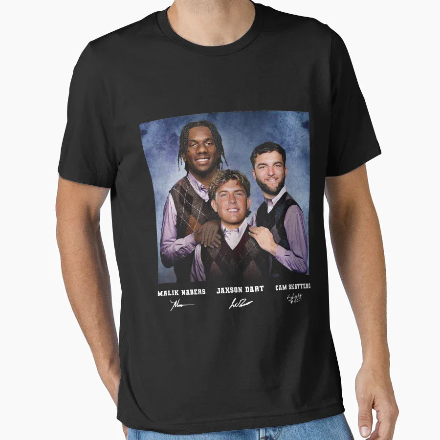 Jaxson Dart Cam Skattebo Malik T-Shirt - Casual Everyday Wear Unisex