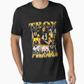 Troy Polamalu Bootleg T-Shirt - Minimalist Print for Adults