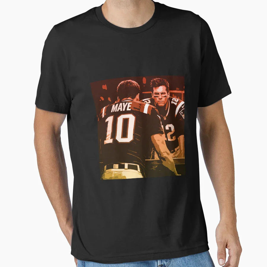Tom Drake Maye 10 12 T-Shirt - Aesthetic Graphic Unisex