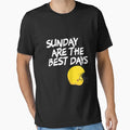 American Football Sunday Are Best Days T-Shirt - Minimalist Print Unisex