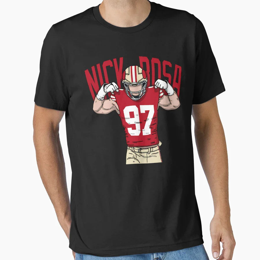 Championship Defensive End Touchdown T-Shirt - Custom Art Print Unisex