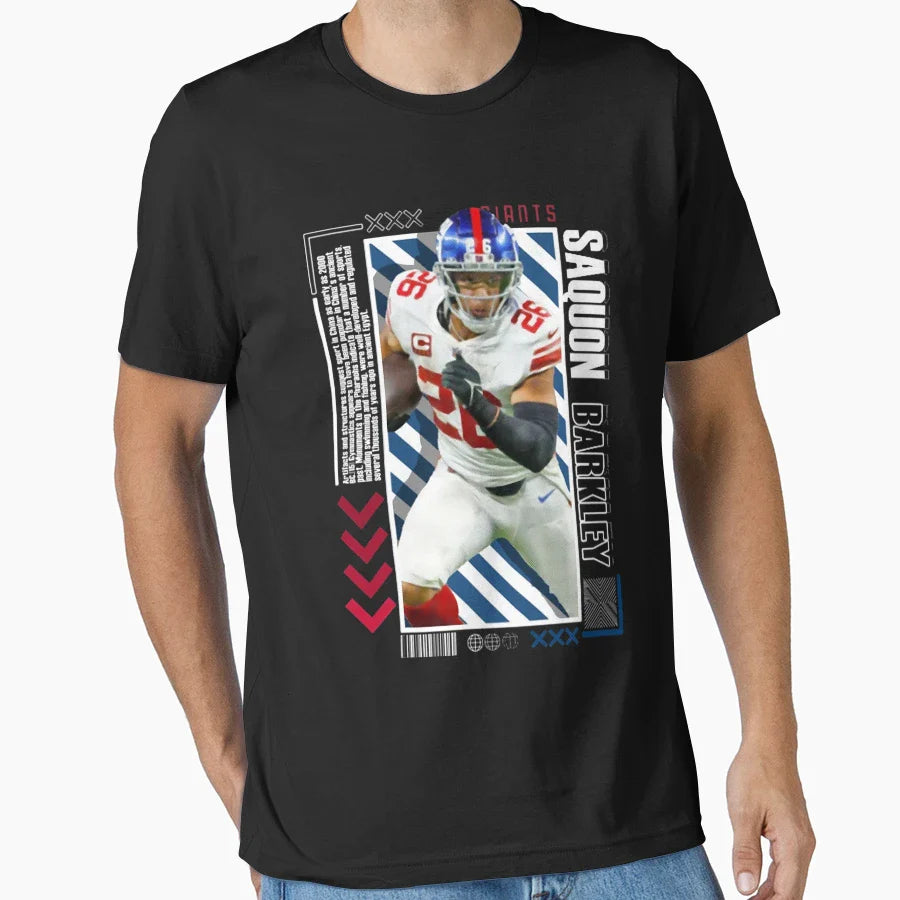 American Football 26 Running Back T-Shirt - Streetwear Style for Adults