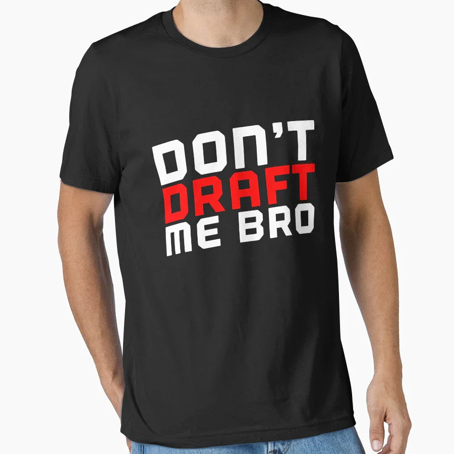 Draft T-Shirt - Minimalist Print for Adults