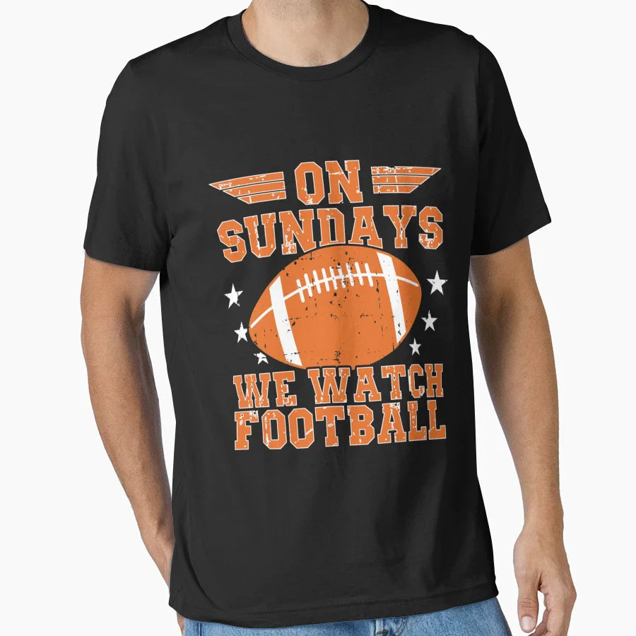 American Football Fan College Football T-Shirt - Trendy Graphic for Adults