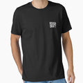 Rough Draft White Badge T-Shirt - Custom Art Print for Adults