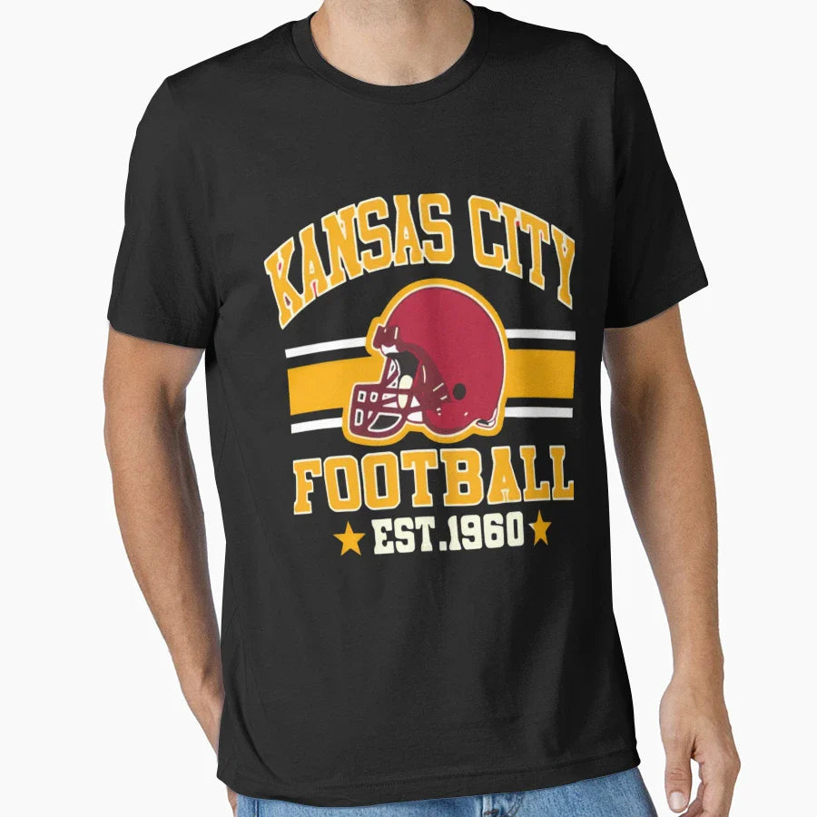 Art Kansas City Chiefs T-Shirt - Novelty Apparel for Adults