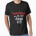 Sundays Are Best Days T-Shirt - Custom Art Print for Adults