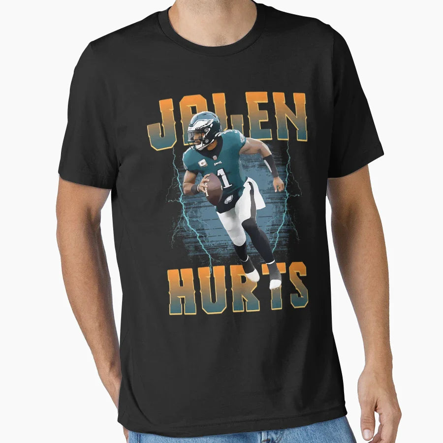 Championship Sports 1 Football Player T-Shirt - Minimalist Print Men Women