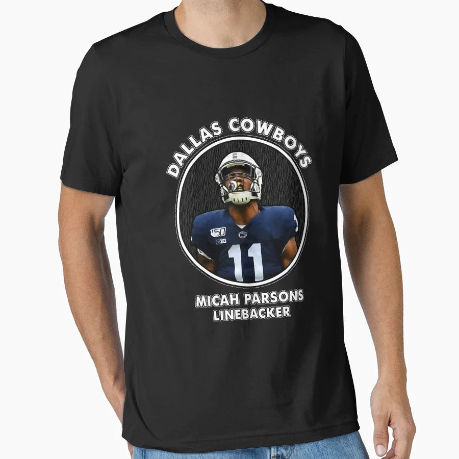 American Football 11 Touchdown T-Shirt - Aesthetic Graphic Men Women