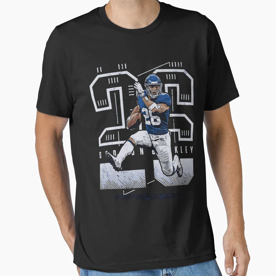 Quarterback Player 26 Running Back Champion T-Shirt - Graphic Print Unisex