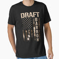 Draft Barron Funny Military Sarcastic T-Shirt - Aesthetic Graphic Unisex