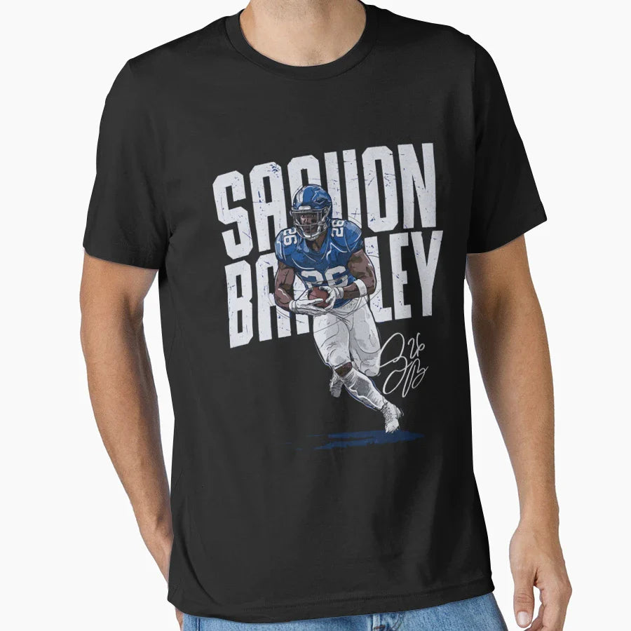 American Football Player 26 T-Shirt - Minimalist Print Men Women