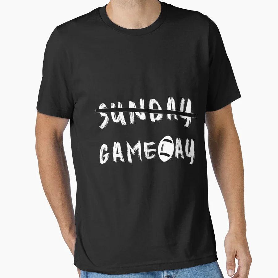 Football Sunday Gameday T-Shirt - Streetwear Style Men Women
