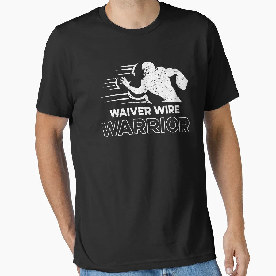Waiver Wire Warrior T-Shirt - Graphic Print for Adults