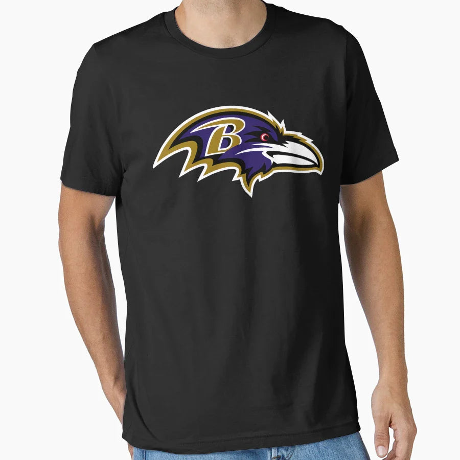 B Ravens Logo Png T-Shirt - Minimalist Print Men Women