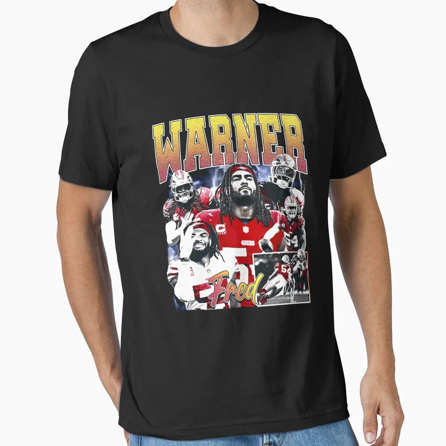 FW San Francisco Football T-Shirt - Minimalist Print Men Women
