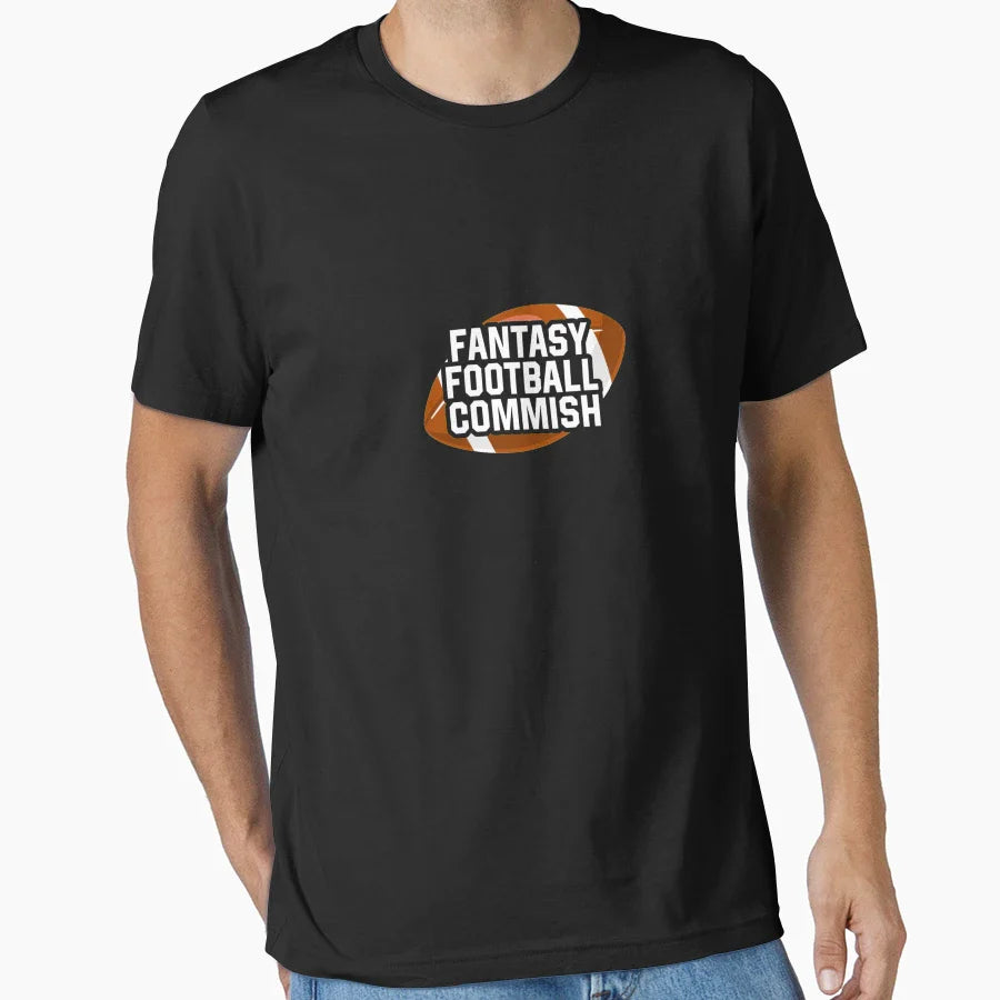 Fantasy Football Commissioner Ffl T-Shirt - Casual Everyday Wear Men Women
